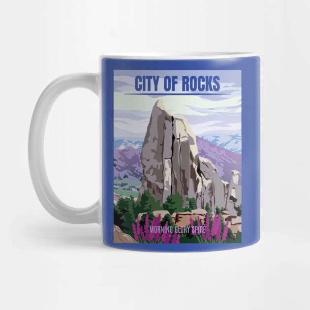 City of Rocks, Morning Glory Spire, Idaho by Sue Cervenka